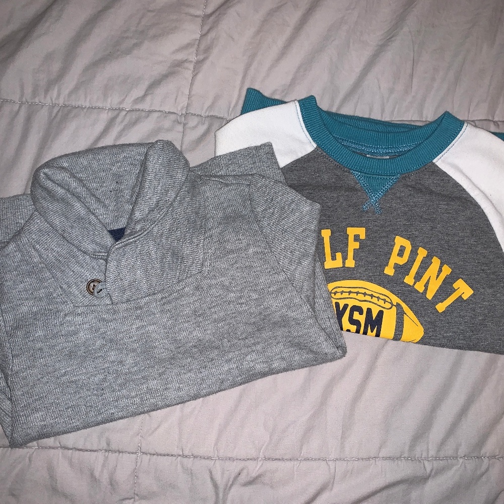 Boys Pull over sweatshirts, size 4/5